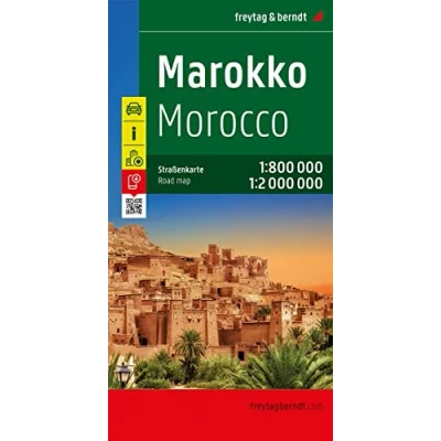 Abbildung von Freytag Berndt Autokarten, Marokko Maßstab 1:800 000 1:2