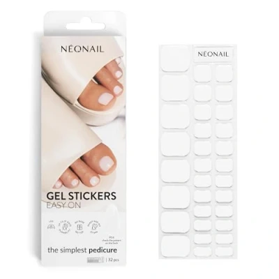 Abbildung von NÉONAIL Nagelfolie UV Härtend Gel Stickers Easy On Strips Fingernägel zum Aufkleben Nagelsticker Nagellackstreifen Nagelaufkleber Aufkleber Nägel P04