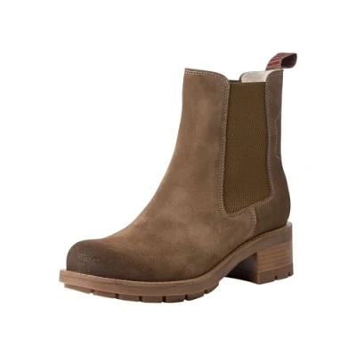 Abbildung von Tamaris MIT Removable Plateaustiefelette, Damen, Größe: 42, Tobacco Schuhe