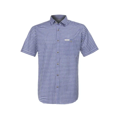 Abbildung von Stockerpoint Herren Renko3 Trachtenhemd, blau, S