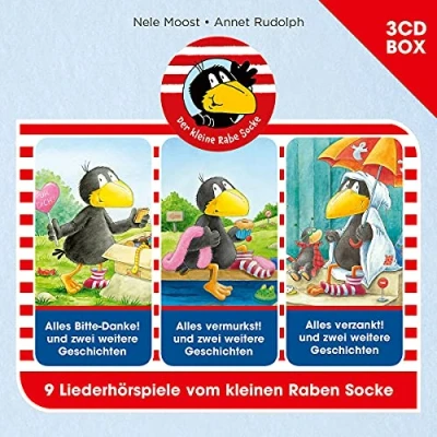 Abbildung von Der kleine Rabe Socke 3 CD Hörspielbox Vol.