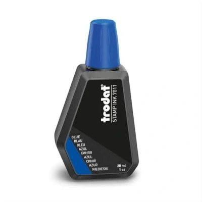 Abbildung von Trodat 7011 Stempelfarbe, 28 ml, blau