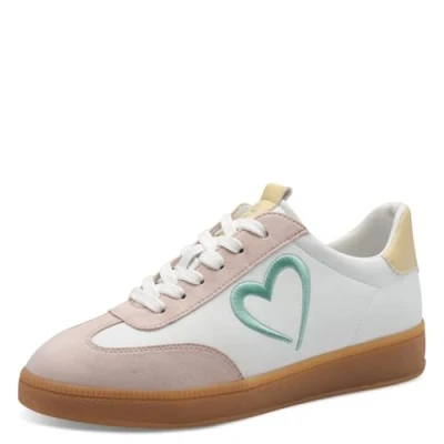 Abbildung von Marco Tozzi Guido Maria Kretschmer Sneaker low, Damen, Größe: 37, White/powder Schuhe