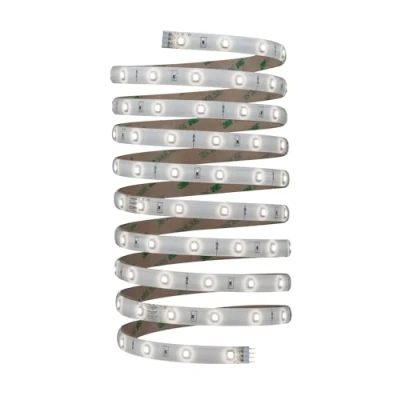 Abbildung von Paulmann 70593 YourLED Strip 3 m 6000 K Tageslichtweiß Weiß LED Stripe klar beschichtet 7,5W Lichtband 800 Lumen Lichtstreifen 120 12V DC