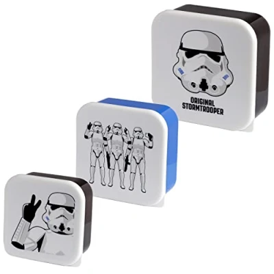Abbildung von Puckator The Original Stormtrooper Lunchboxen Brotdosen 3er Set M/L/XL