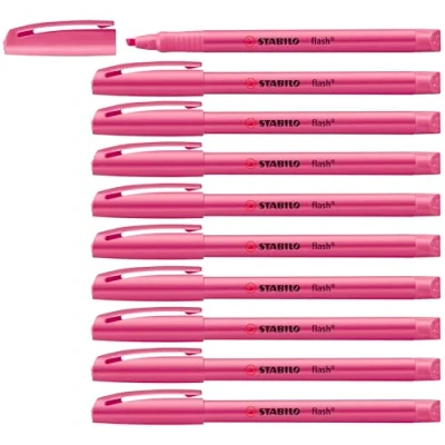 Abbildung von Textmarker STABILO flash Einzelstift pink