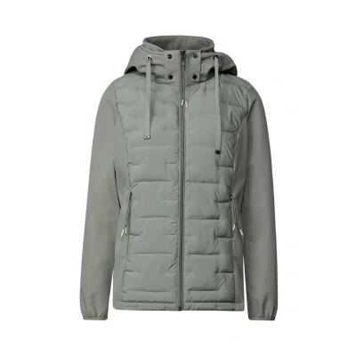 Abbildung von Street One Strukturmix Winterjacke, Damen, Größe: 38, Grün