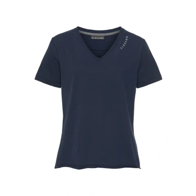 Abbildung von Elbsand Tshirt basic, Damen, Größe: 36, Marine meliert