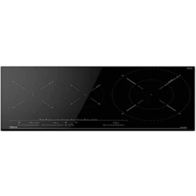 Abbildung von Teka IZC 83620 MST Induktionskochfeld, 80 cm, 3 Kochzonen, MultiSlider Touch Steuerung, Kochzeitprogrammierer, 8 Direktfunktionen, XL Paella Zone 320 mm, Glasfarbe: Schwarz