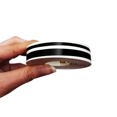 Abbildung von 4R Quattroerre.it 10510 Trim Stripes Doppelt Klebestreifen für Autos, Schwarz, 11 mm x 10 mt