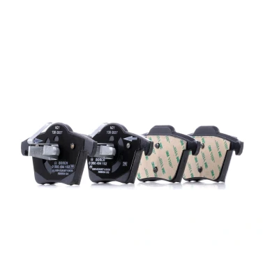 Abbildung von BOSCH 0 986 494 102 Bremsbelagsatz Low Metallic mit Anti Quietsch Blech, Montageanleitung VOLVO: XC90 I