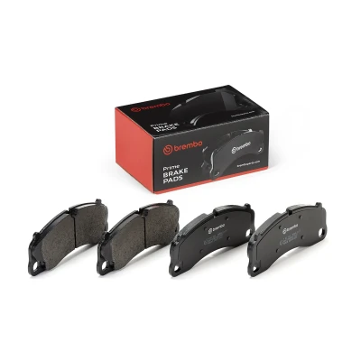 Abbildung von BREMBO P 65 045 Bremsbelagsatz für Verschleißwarnanzeiger vorbereitet ohne Zubehör PORSCHE: 911 Convertible, Coupe