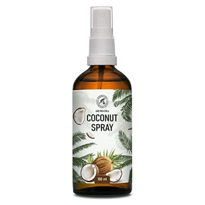 Abbildung von Kokos Raumspray und Lufterfrischer 100ml Aromaspray Aromatherapie Raumnebel Kissen Leinenspray Duftspray Aromatisches Spray