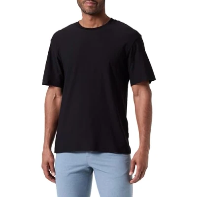 Abbildung von JACK &amp; JONES Herren Joraruba Summberblank Tee Ss Crew Neck T Shirt, Schwarz, L