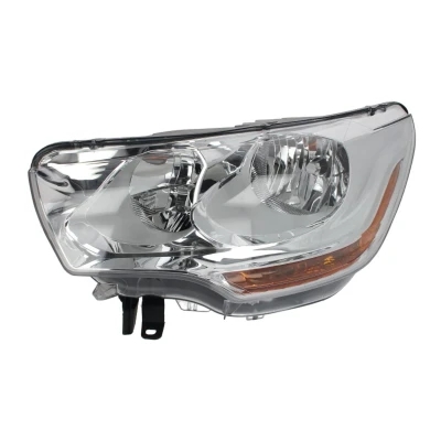 Abbildung von TYC 20 12944 15 2 Scheinwerfer links H7, P21/5W, H1 mit Tagfahrlicht, ohne Positionslicht für Rechtsverkehr Elektromotor CITROËN: C4 II Hatchback