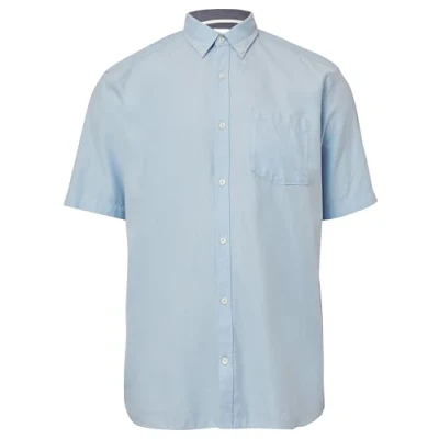 Abbildung von s.Oliver Regular FIT KURZÄRMELIGES Hemd, Herren, Größe: 4XL, Himmelblau
