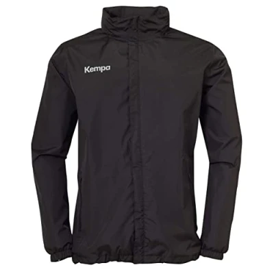 Abbildung von Kempa CORE 2.0 REGE Regenjacke / wasserabweisende Jacke für Kinder, Größe: 140, Schwarz