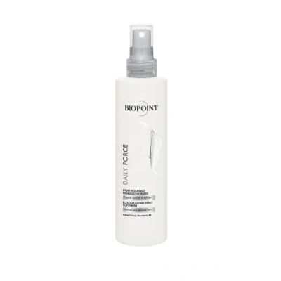Abbildung von Biopoint Daily Force Umweltfreundliches Haarspray mit weicher und natürlicher Befestigung, ohne Gas, schützende stärkende Wirkung, verleiht Weichheit Leichtigkeit, 250 ml