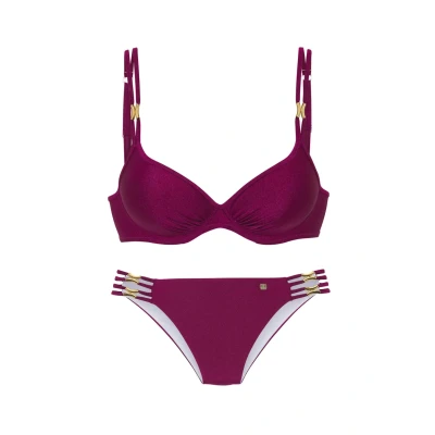 Abbildung von Jette BÜGEL SET Bikini, Damen, Größe: 36xD, Beere