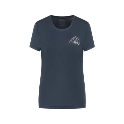 Abbildung von Jack Wolfskin Sport Tshirt, Damen, Größe: Large, Mtn midnight sky