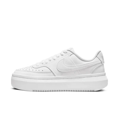 Abbildung von Nike Damen Court Vision Alta Wanderschuh, White, 35.5 EU
