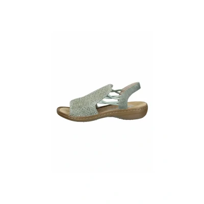 Abbildung von Rieker Riemensandalette, Damen, Größe: 38, Schilf Schuhe