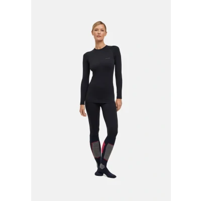 Abbildung von Falke Unterhemd/shirt black, Damen, Größe: XL, Black