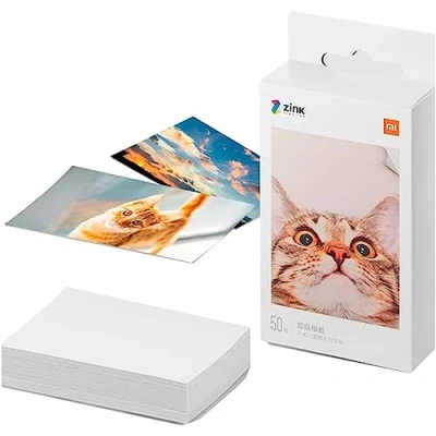 Abbildung von Xiaomi Mi Portable Photo Printer Paper (2X3 Inch, 20 Arkusze) TEJ4019GL Papier do Druku, Biały, Arkuszy