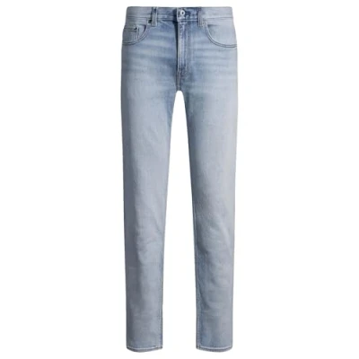 Abbildung von HUGO ASH Jeans Straight Leg, Herren, Größe: 34x36, Turquoise eight