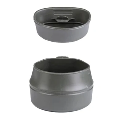 Abbildung von blntackle76 Set 2 Falttassen aus Kunststoff 200ml Camping Tassen faltbar (Oliv) Fold A Cup