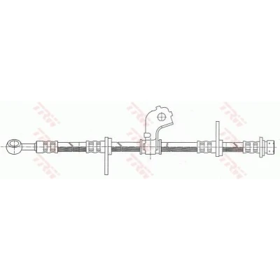 Abbildung von TRW PHD317 Bremsschläuche 685 M10x1 HONDA: CIVIC 6 Hatchback