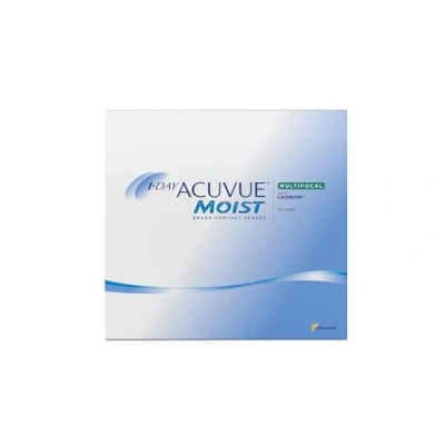 Abbildung von ACUVUE MOIST 1 DAY Multifocal Tageskontaktlinsen spenden Feuchtigkeit mit 6 dpt und BC 8.4 UV Schutz &amp; Komfortables Tragegefühl 90 Linsen