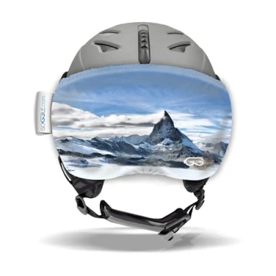 Abbildung von Soggle Vizor Visier Schutz für Visierhelme (Skihelme), Farbe:Vizor Matterhorn