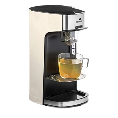 Abbildung von Senya SYBF CM013 C Teemaschine, 1400, Stainless Steel, cremefarben