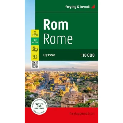 Abbildung von Rom, Stadtplan 1:10.000, freytag &amp; berndt: City Pocket, Innenstadtplan, wasserfest und reißfest (freytag berndt Stadtpläne)