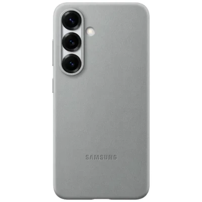 Abbildung von Samsung Kindsuit Pu Leder Back Cover Grau Galaxy S25