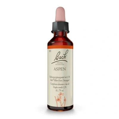Abbildung von Original Bachblüten Tropfen Nr. 2 Aspen: Fühlen Sie sich sicher mit der Bach Blüte Zitterpappel, 20ml