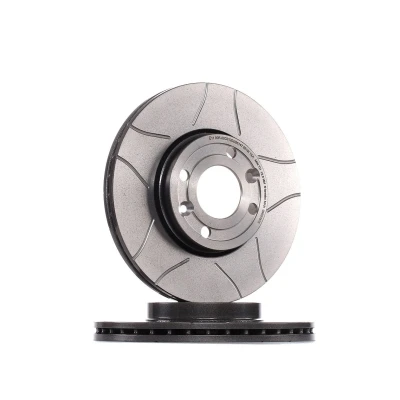 Abbildung von BREMBO MAX LINE 09.9078.75 Bremsscheibe 260 22 4 innenbelüftet, geschlitzt beschichtet mit Schrauben RENAULT: CLIO 3, Modus / Grand