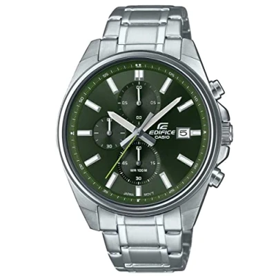 Abbildung von Edifice Classic Herren Uhr Grau EFV 610D 3CVUEF