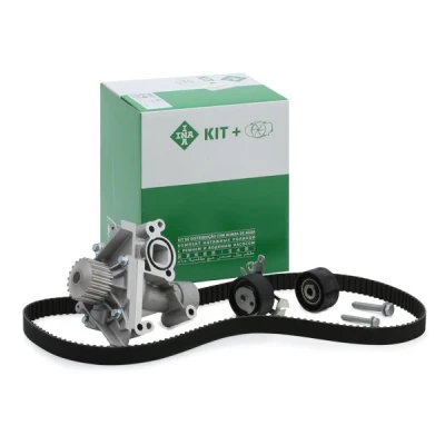 Abbildung von INA 530 0238 30 Wasserpumpe + Zahnriemensatz mit CITROËN: C8, C4 Picasso 1, Xsara Picasso, PEUGEOT: 807, 206 Hatchback, 307 SW