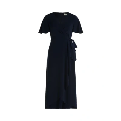 Abbildung von Vera Mont Kurzarm Jerseykleid, Damen, Größe: 36, Night sky