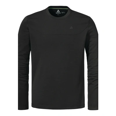 Abbildung von Schöffel CIRC Style SMUE Langarmshirt, Herren, Größe: 50, Schwarz