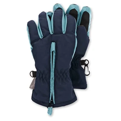 Abbildung von Sterntaler Gloves Velcro Fingerhandschuh für Kinder, Größe: 122/128, Marine