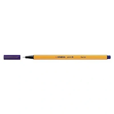 Abbildung von Feinschreiber STABILO point 88®, Strichstärke 0,4mm, nachtblau, 3 Stück