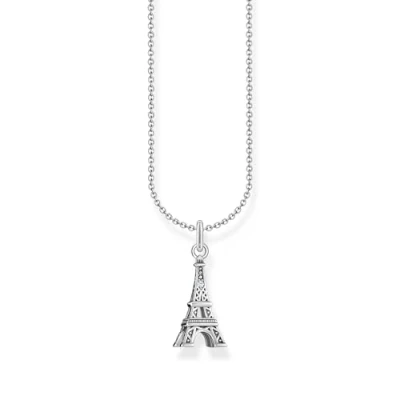 Abbildung von Thomas Sabo Kette mit Eiffelturm Anhänger 925 Sterlingsilber KE2236 643 14