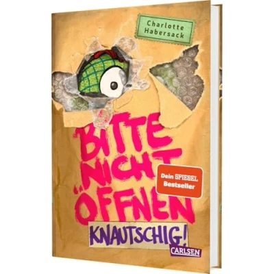 Abbildung von Bitte nicht öffnen 9: Knautschig!: Wer hat mein Kuscheltier gesehen? Lustige Kinderbuch Serie ab 8 Jahren über geheimnisvolle Päckchen und schrullige Monster (9)