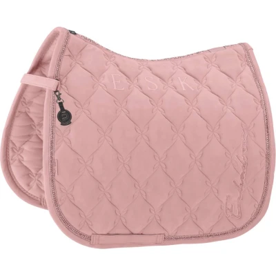 Abbildung von Eskadron Schabracke Velours Crystal Platinum &#039;25 Dressur Soft Rouge Warmblut Agradi.deVerkauft von Agradi