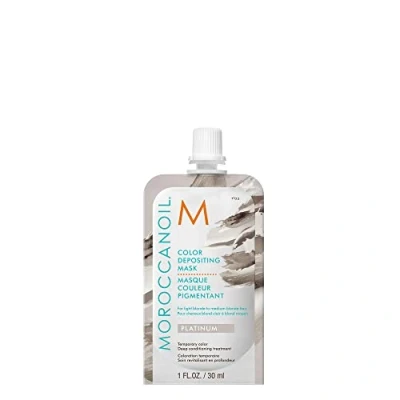Abbildung von Moroccanoil Color Depositing Mask Probepackung, Platinum