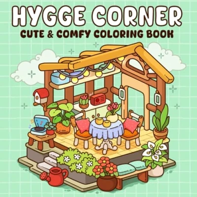 Abbildung von Hygge Corner: A Cozy Corners Relaxing Coloring Book with Charming Nooks for Adults &amp; Teens