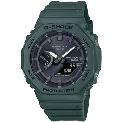 Abbildung von G SHOCK Solar Bluetooth Unisex Uhr, Größe: One Size, Green